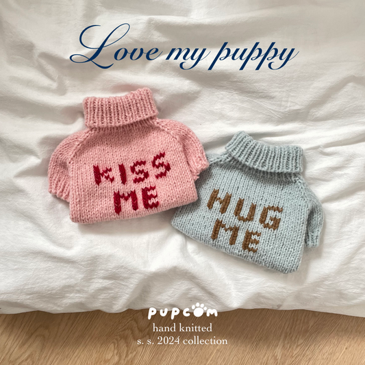 'Love My Puppy' Pet Knitwear